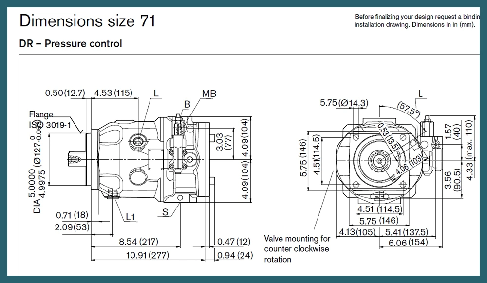 Supply China Making Hydraulic Piston Pump Vane Pump Gear Pumps (CY/A2F/A10VSO/VQ/PFE etc)