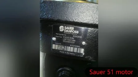 Sauer hydraulischer Kolbenmotor der Serie 51d080 auf Lager zum Verkauf