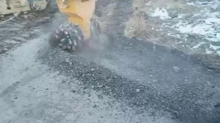 12t Bagger hydraulischer Hartdoppeltrommelschneider